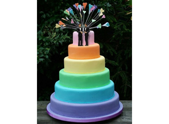 Torta nuziale gay Torta nuziale gay